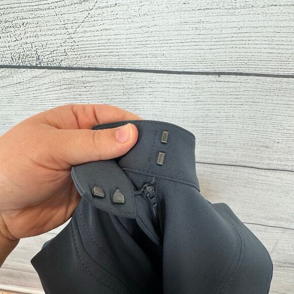 Lafayette 148 New York Women's Gray Waldorf Slim Ankle Pants Size 8 - Picture 4 of 9